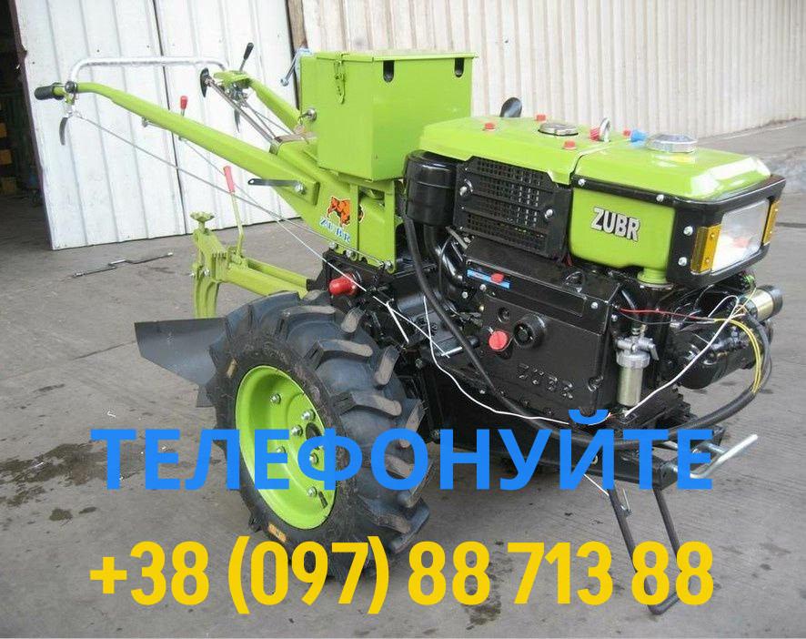 Экспортный новый мотоблок 2026 года выпуска Zubr JR-Q78 Plus 8 л/с