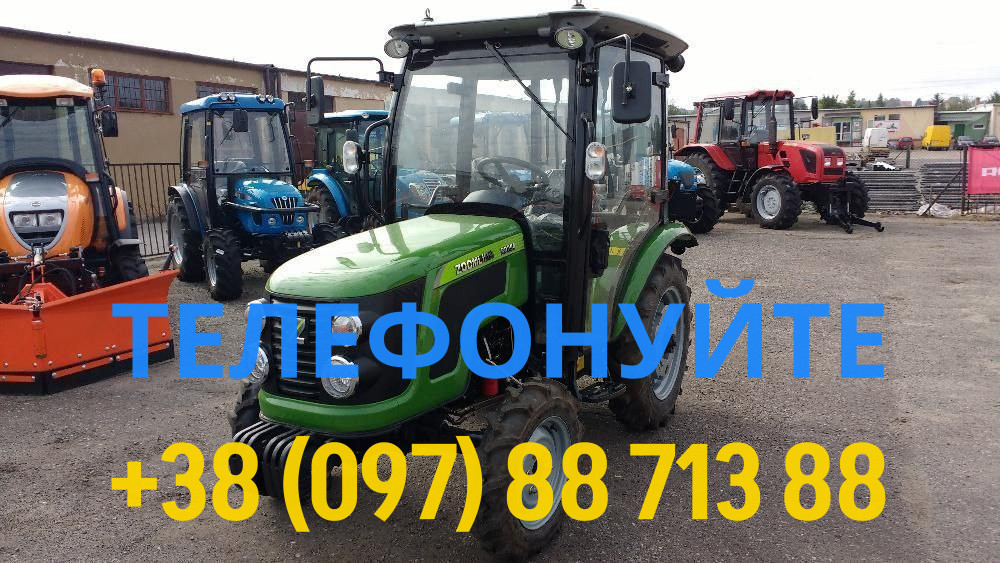 Экспортный б/у трактор 2023 года выпуска Chery Zoomlion RD354 35 л/с