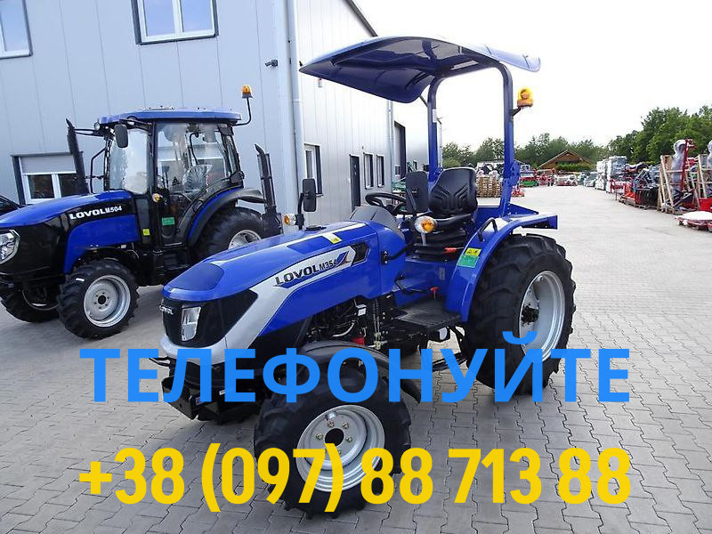 Экспортный б/у минитрактор 2022 года выпуска Lovol M354 35 л/с
