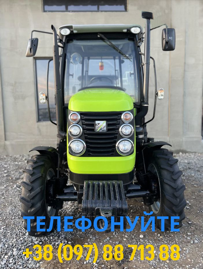 Экспортный б/у трактор 2023 года выпуска Chery Zoomlion RК504 50 л/с