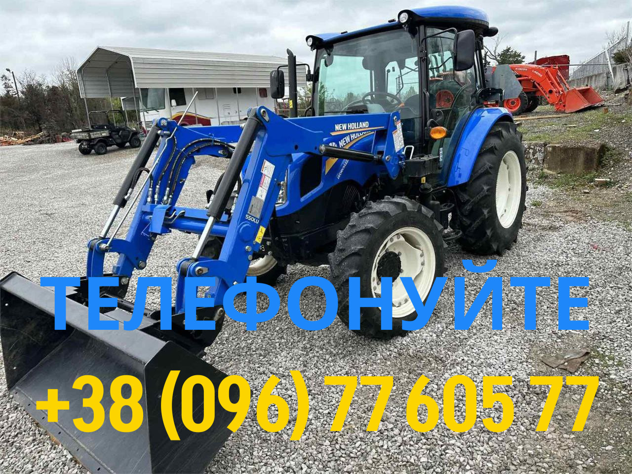 Экспортный б/у трактор 2024 года выпуска New Holland Workmaster 75 75 л/с
