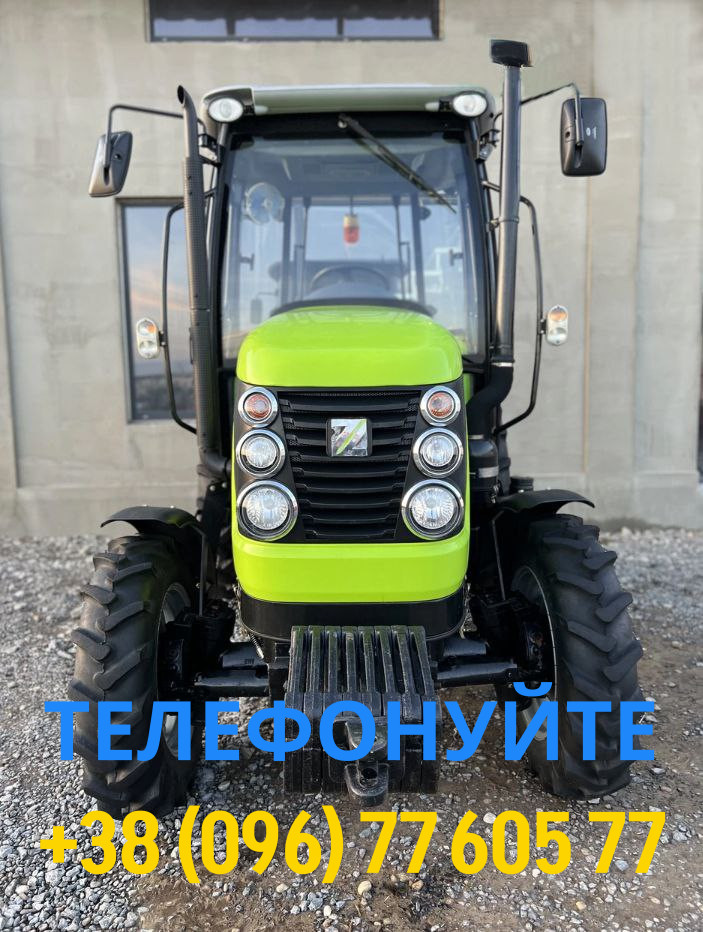 Экспортный б/у трактор 2024 года выпуска Chery Zoomlion RК504 50 л/с